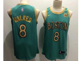 Nike Boston Celtics #8 Kemba Walker City 2019-2020 Jersey Green