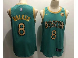 Nike Boston Celtics #8 Kemba Walker City 2019-2020 Jersey Green 