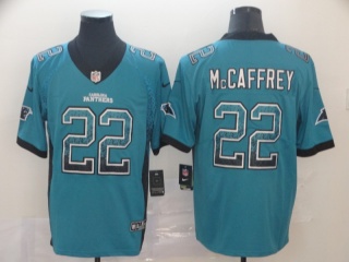 Carolina Panthers 22 Christian Mccaffrey Drift Vapor Limited Jersey Blue