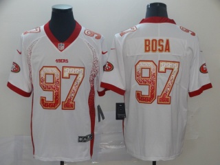 San Francisco 49ers 97 Nick Bosa Drift Vapor Limited Jersey White