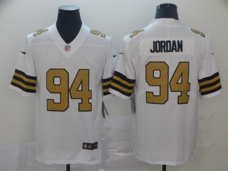 New Orleans Saints 94 Cameron Jordan Color Rush Limited Jersey White