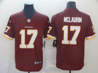 Washington Redskins 17 Terry McLaurin Vapor Limited Jersey Red