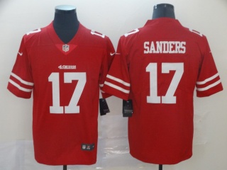San Francisco 49ers 17 Emmanuel Sanders Vapor Limited Jersey Red