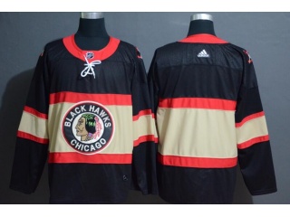 Adidas Chicago Blackhawk Blank 3rd Jersey Black