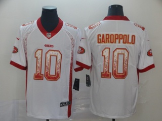 San Francisco 49ers 10 Jimmy Garoppolo Drift Vapor Limited Jersey White
