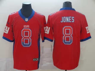 New York Giants 8 Daniel Jones Drift Vapor Limited Jersey Red