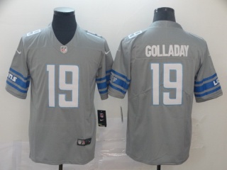 Detroit Lions 19 Kenny Golladay Vapor Limited Jersey Gray