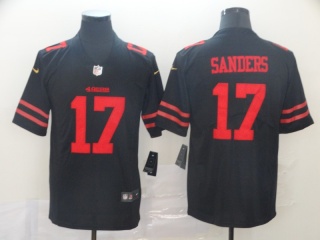San Francisco 49ers 17 Emmanuel Sanders Vapor Limited Jersey Black