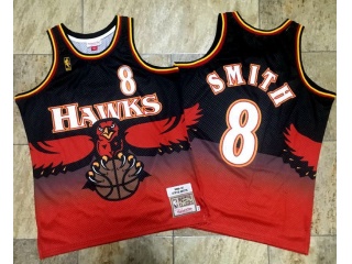 Atlanta Hawks 8 Josh Smith 1996-97 Throwback Jersey Red