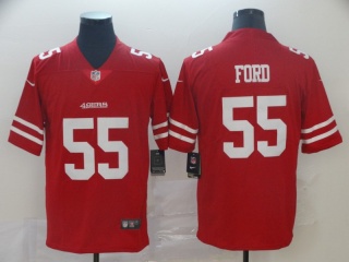 San Francisco 49ers 55 Dee Ford Vapor Limited Jersey Red
