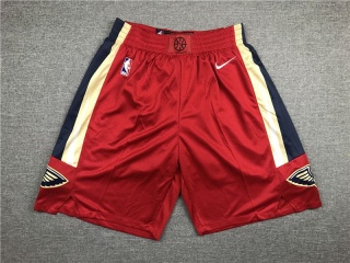 Nike New Orleans Pelicans Basketball Short Red