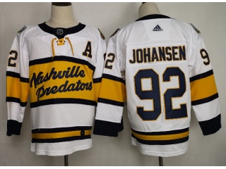 Adidas Nashville Predators #92 Ryan Johansen Winter Classic Hockey Jersey White