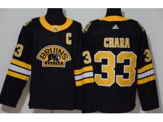 Adidas Boston Bruins #33 Zdeno Chara Winter Classic Hockey Jersey Black