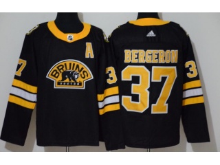 Adidas Boston Bruins #37 Patrice Bergeron Winter Classic Hockey Jersey Black