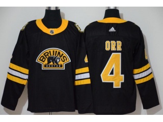 Adidas Boston Bruins #4 Bobby Orr Winter Classic Hockey Jersey Black