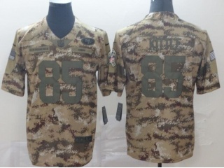 San Francisco 49ers #85 George Kittle Salute to Service Limited Jersey Camo