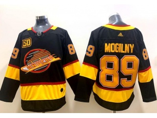 Adidas Vancouver Canucks #89 Alexander Mogilny Hockey Jersey Black