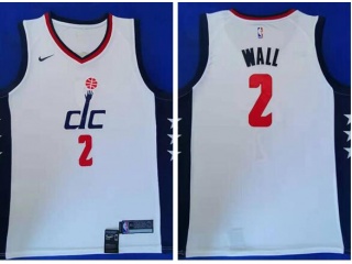 Nike Washington Wizards #2 John Wall 2019-20 Jersey White City 