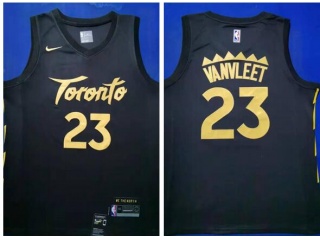 Nike Toronto Raptors #23 Fred Vanvleet 2019-20 City Jersey Black