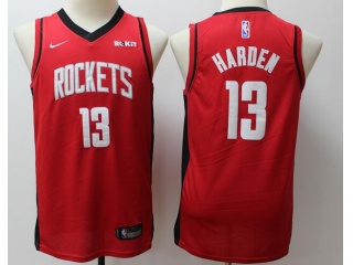 Youth Nike Houston Rockets #13 James Harden 2019 Basketball Jersey Red/Black 