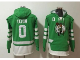 Nike Boston Celtics #0 Jayson Tatum Hoodie Green