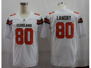 Cleveland Browns 80 Jarvis Landry Vapor Limited Jersey White