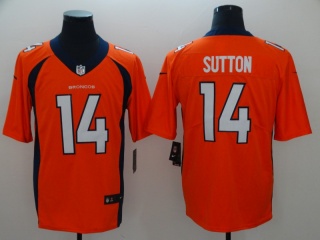 Denver Broncos 14 Courtland Sutton Vapor Limited Jersey Orange 