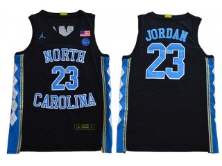 2019 North Carolina Tar Heels #23 Michael Jordan Jersey Black