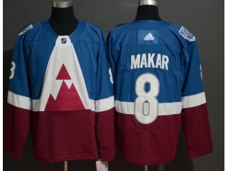 Adidas Colorado Avalanche #8 Cale Makar 2020 Stadium Series Jersey Blue