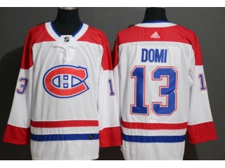 Adidas Montreal Canadiens #13 Max Domi Jersey White