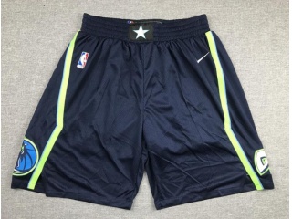 Nike Dallas Mavericks 2019-20 City Shorts Black/Blue