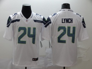 Seattle Seahawks #24 Marshawn Lynch Vapor Untouchable Limited Jersey White