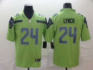 Seattle Seahawks #24 Marshawn Lynch Vapor Untouchable Limited Jersey Green