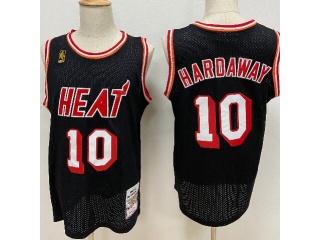 Miami Heat #10 Tim Hardaway Throwback Jerseys Black