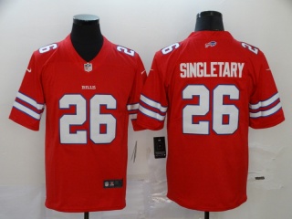 Buffalo Bills 26 Devin Singletary Color Limited Jersey Red