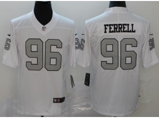 Oakland Raiders #96 Clelin Ferrell Color Rush Limited Jersey White