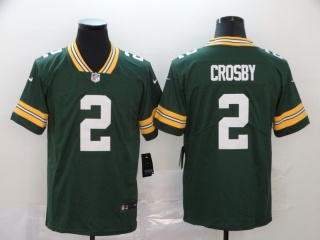 Green Bay Packers 2 Mason Crosby Vapor Limited Jersey Green