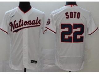 Nike Washington Nationals 22 Juan Soto Jersey White