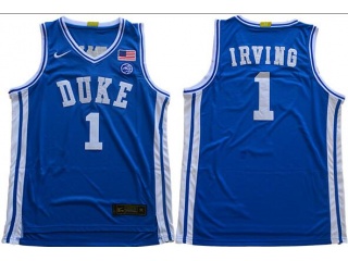 Duke Blue Devils #1 Kyrie Irving Jersey Blue