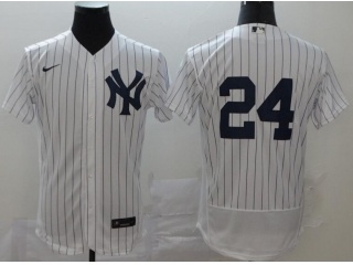Nike New York Yankees #24 Gary Sanchez Flexbase Jersey White