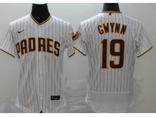 Nike San Diego Padres #19 Tony Gwynn Flexbase Jersey White