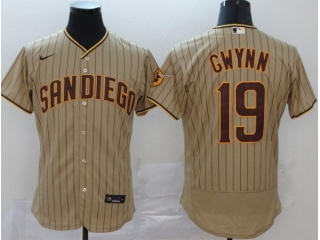 Nike San Diego Padres #19 Tony Gwynn Flexbase Jersey Grey