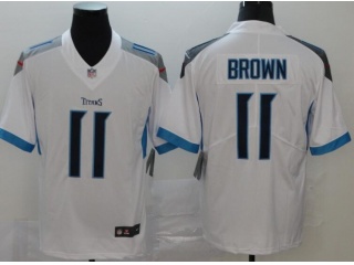 Tennessee Titans #11 A.J. Brown Vapor Untouchable Limited Jersey White