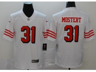 San Francisco 49ers #31 Raheem Mostert Color Rush Limited Jersey White