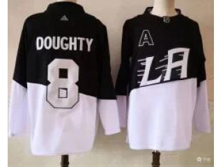 Adidas Los Angeles Kings #8 Drew Doughty 2020 Stadium Series Hockey Jersey Black