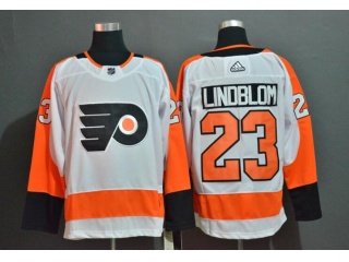 Adidas Philadelphia Flyers #23 Oskar Lindblom Hockey Jersey White