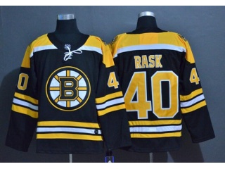 Adidas Boston Bruins #40 Tuukka Rask Hockey Jersey Black