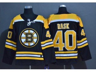 Adidas Boston Bruins #40 Tuukka Rask Hockey Jersey Black 