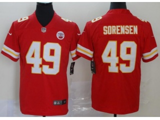 Kansas City Chiefs #49 Daniel Sorensen Vapor Untouchable Limited Football Jersey Red