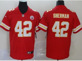 Kansas City Chiefs #42 Anthony Sherman Vapor Untouchable Limited Football Jersey Red